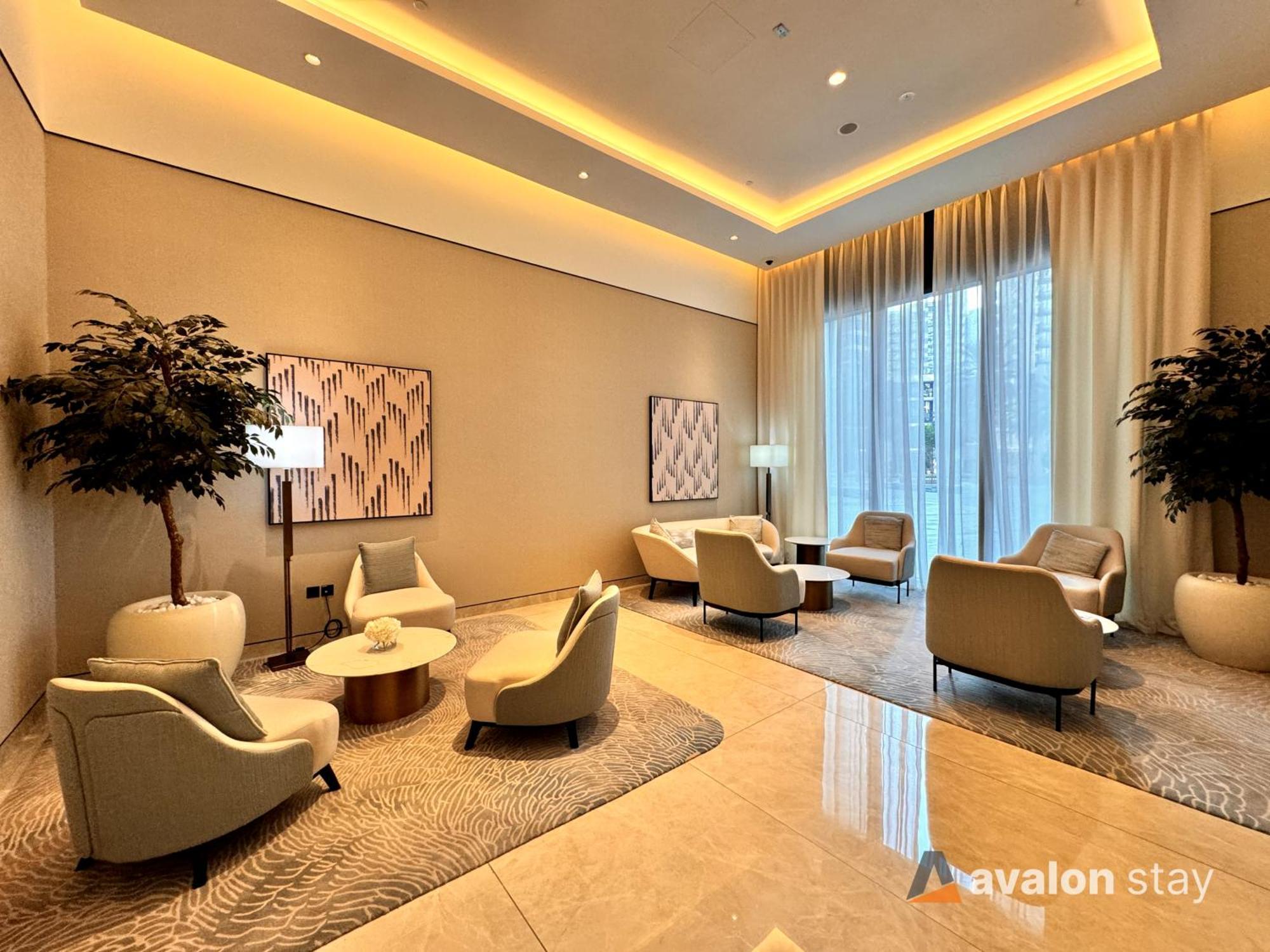 Avalonstay - Luxury 1Br Apt In Downtown Dubai-Brand New-Burj Khalifa & Fountain Views From Pool Exterior foto